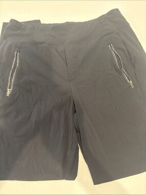 Athleta Black Stretch Zip-Pocket Pants